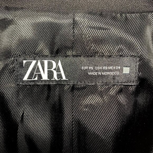 ZARA Double Breasted Equestrian Blazer - Picture 7 of 7
